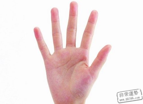 手相术算命：五个手指的象征意义