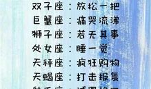 双子座男生和12星座女生配对指数