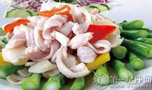 顺德美食排行榜前十之菜远炒水蛇片