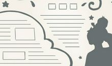 国庆70周年手抄报版式 简单又漂亮的模板