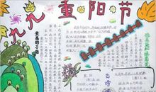 这些重阳节手抄报图片大全简单又漂亮