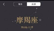 摩羯座每日运势2011年12月18日