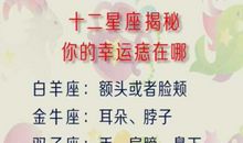 狮子座的幸运痣