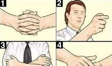 看图测试：四个动作了解自己的真实性格