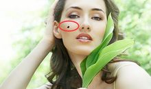 从面部上的痣来看男女所拥有的情感运势