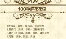七夕 你该知道100种鲜花的花语