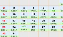 2018年12月择吉吉凶预报(12月1日—31日)