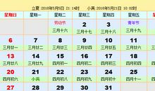 2018年5月择吉吉凶预报(5月1日—31日)