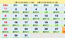 2017年1月择吉吉凶预报(1月1日—31日)