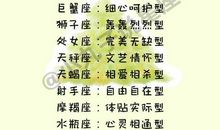 12星座男生谁最长情
