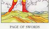 塔罗牌解析：宝剑（侍卫）
