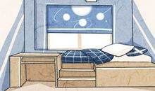 床摆放朝向风水正确图解