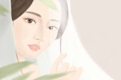 穿着绿松石的女人是什么意思？