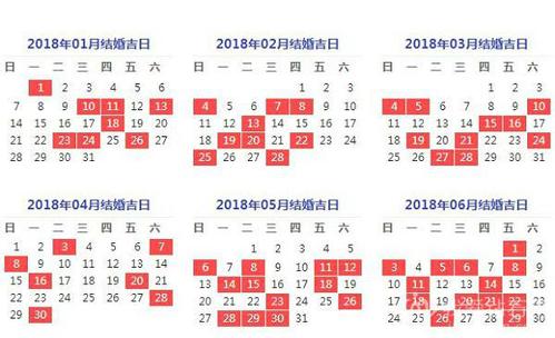 2018年开市黄道吉日一览表