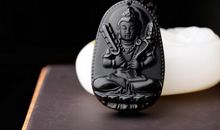 冰种黑曜石本命佛怎么判断真假？