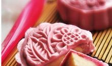 属于白羊座的玫瑰红酒莲蓉冰皮月饼DIY