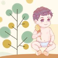 这个男孩出生于年初，荣华的生活进展顺利。