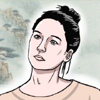 面对一个小女性面孔是合理的消费