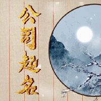 使用平面图形公司，姓名建议建议