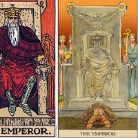 塔罗特第4号皇帝在隐士启示