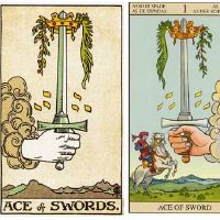 塔罗牌宝剑国王票关键字，积极逆位置含义