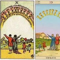 Tarot Saint Cup 10的卡片详细分析