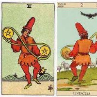 塔罗牌品牌星星两个积极情绪算命分析