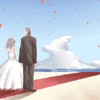 2022年11月，龙婚礼黄岛尼亚尼亚婚姻大财富