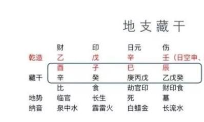 探究八字中地支藏干的奥秘：揭开地支中隐藏的神秘大世界