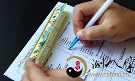 梦境中考试场景出现，不得已向旁人抄答案，但结果糊里糊涂，看不清字迹的疑惑与惊恐