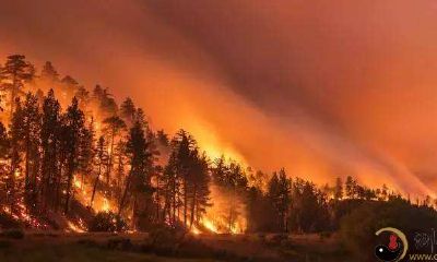 在梦中见到天空异象出现了燃烧的大火漩涡！