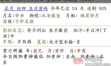 如何查询2023年正月初四日的喜神位置？在哪里能找到喜神方位呢？
