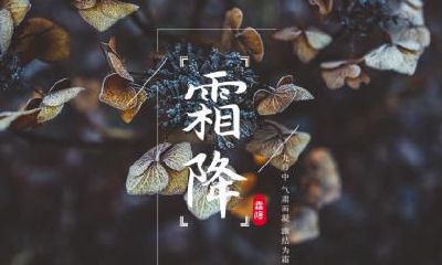 霜降和白露哪一个节气先到？哪一个更寒冷