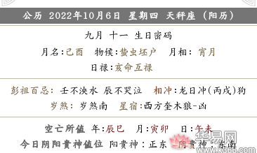 2022年农历九月十一日这天禁忌什么？有什么宜忌？
