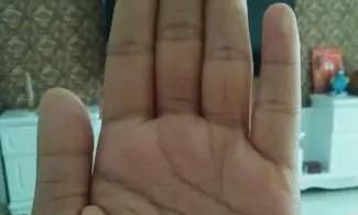 掌纹都看错 那样看才对