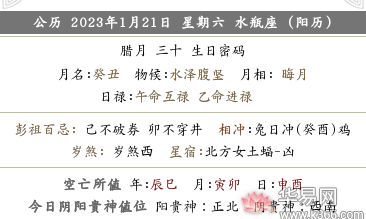 2022年农历腊月三十是什么大日子？是几月几号？