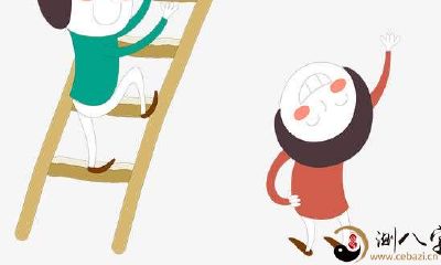 梦到爬上了很高的人字梯