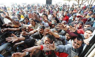 梦见好多难民抢东西