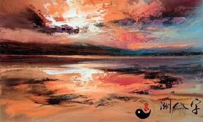 梦到七彩的苍穹和青山绿水