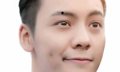 眉毛有痣的男人