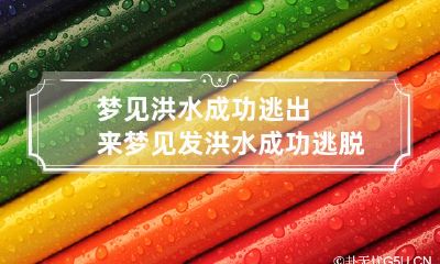 梦见洪水成功逃出来 梦见发洪水成功逃脱是什么预兆