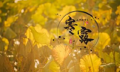 寒露忌讳什么，关于寒露的诗句有哪些？