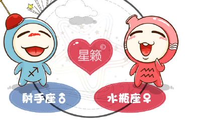 射手座和水瓶座星座的配对指数