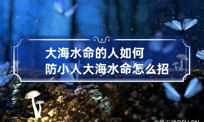 大海水命的人如何防小人 大海水命怎么招财