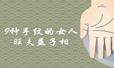 9种手纹的女人好命旺夫相益子相