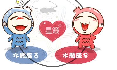 水瓶座和水瓶座星座的配对指数
