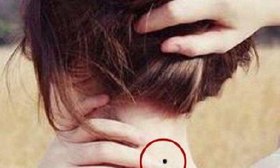 珍惜脖子后面有痣的人