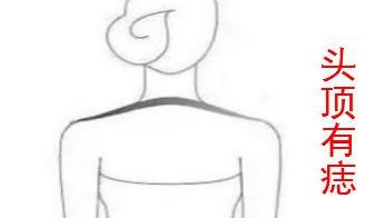 这四颗痣是贵人痣，贵人如云，一生富贵双全