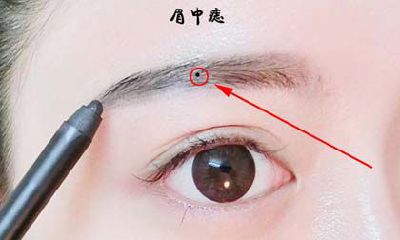 右边眉毛中间有痣代表什么
