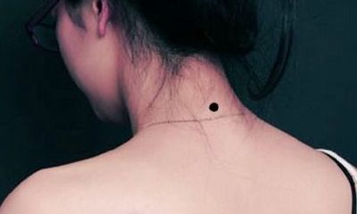 有苦情痣的女人很漂亮